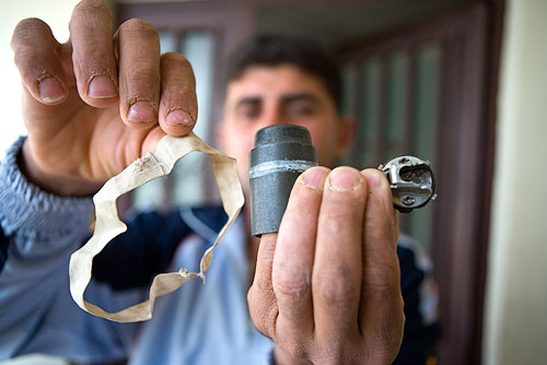 Bombe à sous-munitions au Liban ©CICR / M. Kokic
